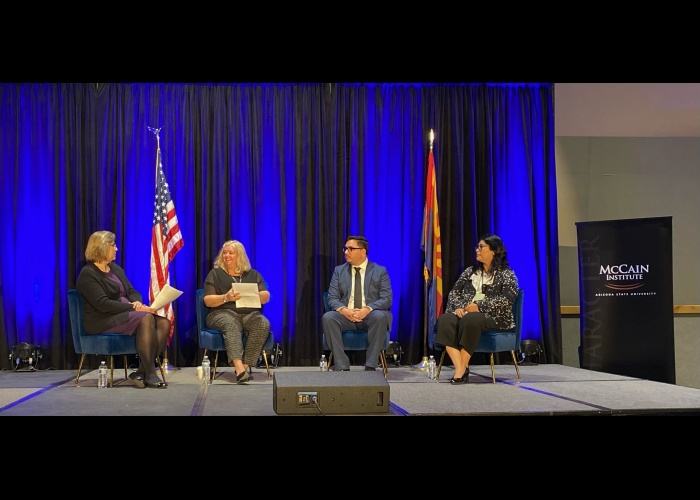 Dr. Dominique Roe-Sepowitz, Ezequiel Dominguez, Lilián Córdoba Vázquez & Claire Sechler Merkel discuss the latest data & share more about how partners can best support victims.